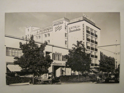 VANHA Postikortti Pori 1950-l Alkup.Mallikappale