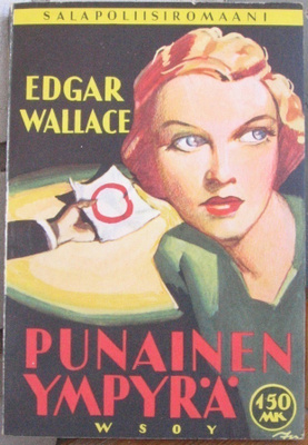 Edgar Wallace: Punainen ympyrä, Wsoy 1958. 7p. 277 s.