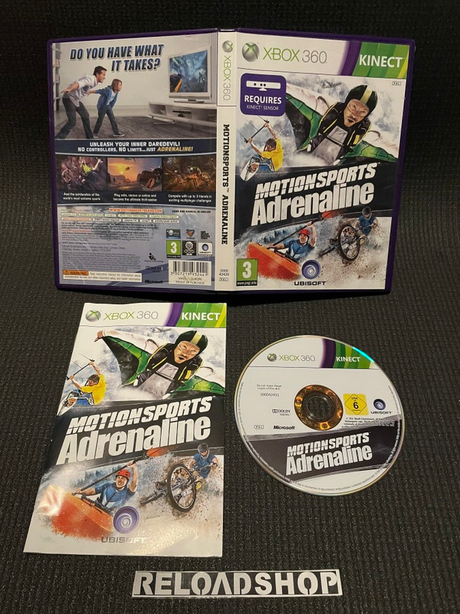 Motionsports Adrenaline XBOX 360 - CiB