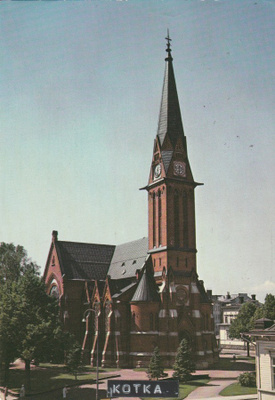 KIRKKOKORTTI - KOTKAN EV.LUT KIRKKO - 2