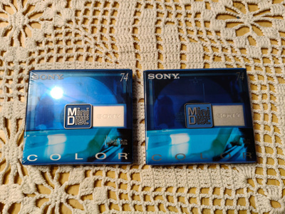 Sony minidisc 2 kpl