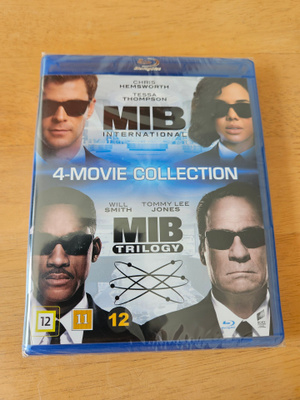 Men in Black: 4-Movie Collection (4 x Blu-ray, uusi)
