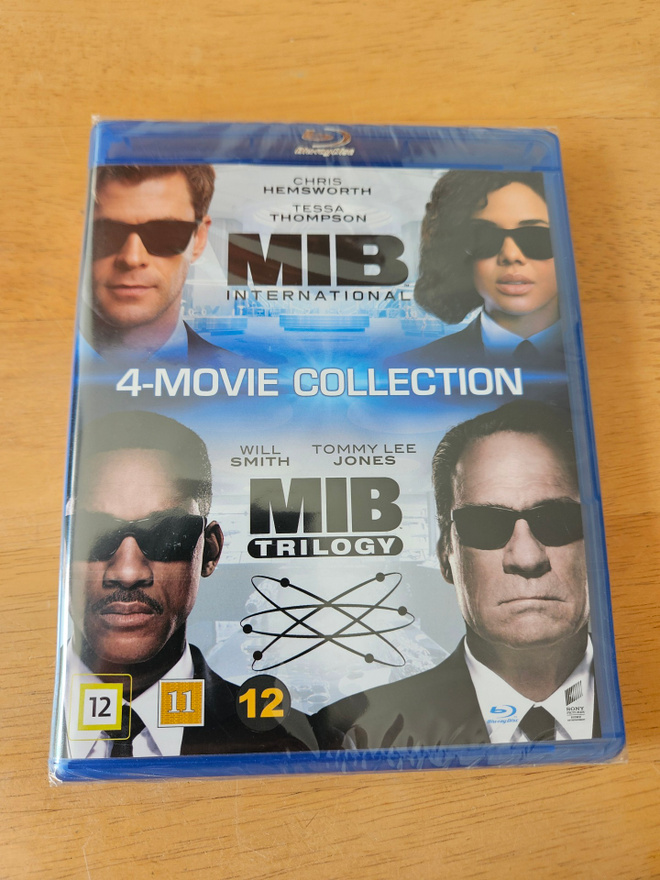 Men in Black: 4-Movie Collection (4 x Blu-ray, uusi)