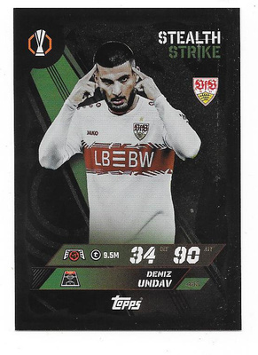 25-26 Topps Match Stealth #453 Deniz Undav , Stuttgart