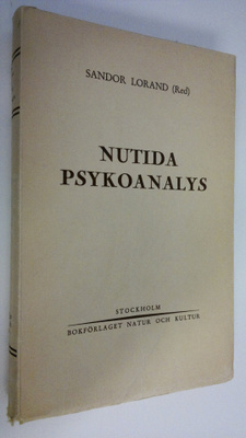 Sandor Lorand : Nutida psykoanalys