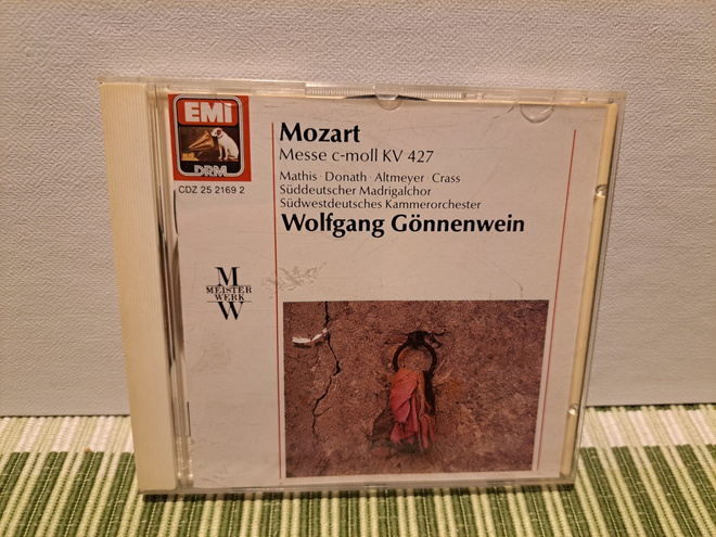 Mozart:Messe c-moll KV 427-Wolfgang Gönnenwein CD