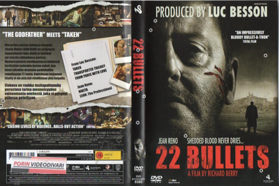 22 bullets (6 524) k -FI- DVD jean reno 2009 ranska,