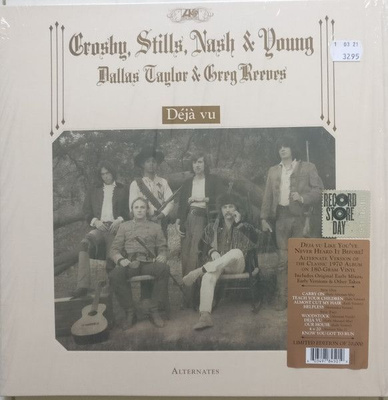 CROSBY, STILLS, NASH & YOUNG: Déjà Vu (Alternates) LP RSD