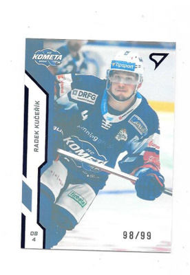 2022-23 Tipsport Blue #186 Radek Kucerik Brno Ässät /99