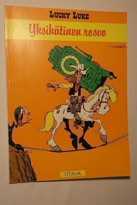 Lucky Luke. Yksikätinen rosvo. 1. painos.