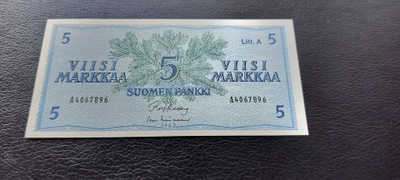 5 mk 1963 Litt.A, KUL-Lin, A-sarjaa