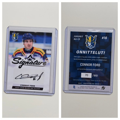 Connor Ford Silver Signature Blueline
