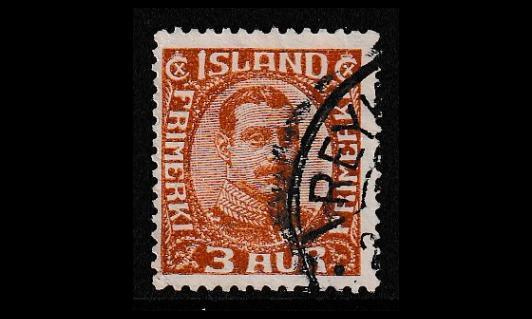 Islanti 84 o Christian X 3 A (1920)