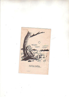 Kenttäposti, Iltaloma, kulkenut 1941.