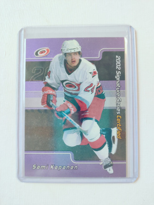 Sami Kapanen - 01-02 BAP Signature Series Certified /50