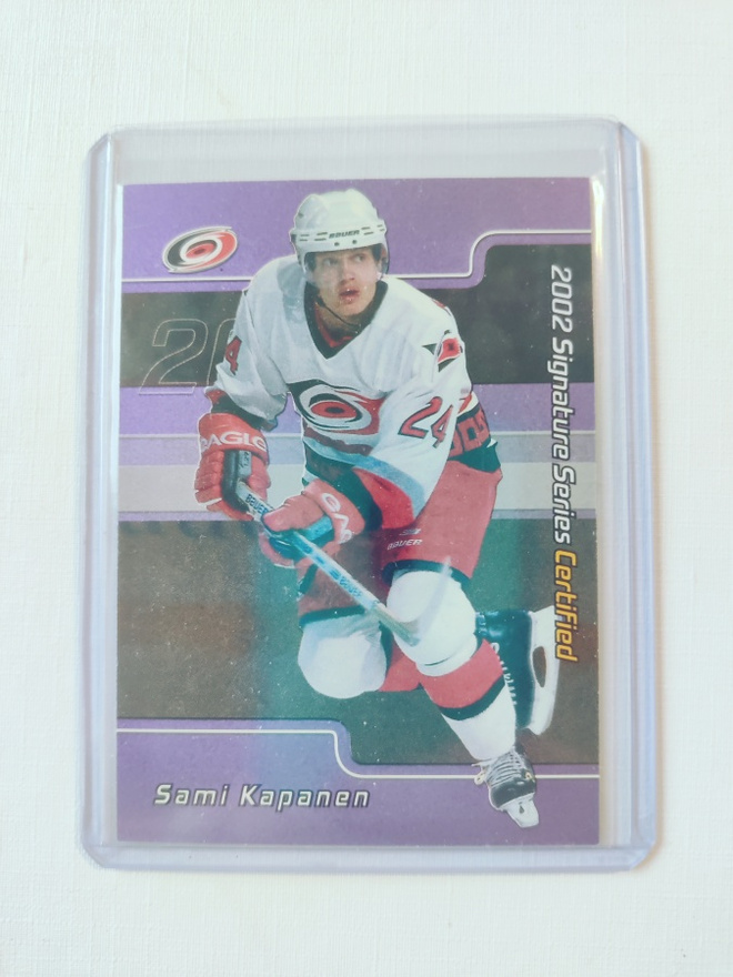 Sami Kapanen - 01-02 BAP Signature Series Certified /50