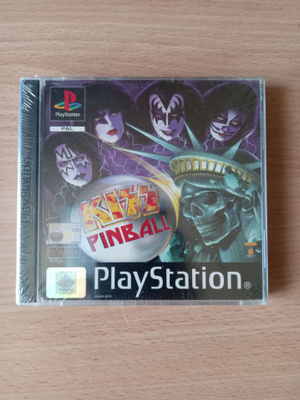 kiss pinball (ps1) sealed