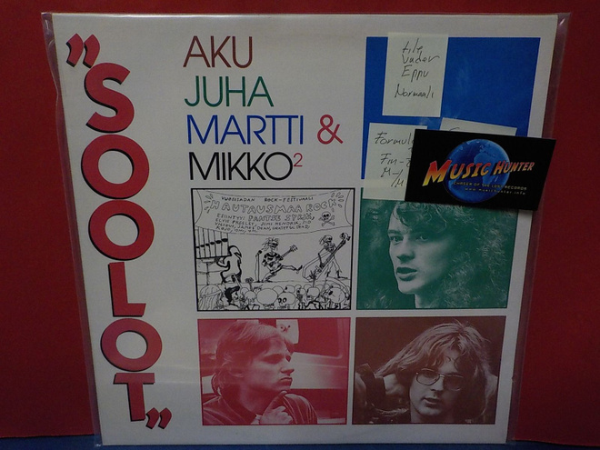 Aku, Juha, Martti & Mikko - "Soolot" M-/M- LP