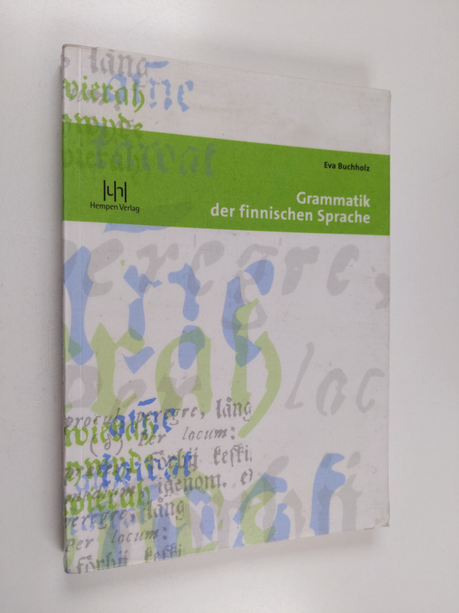 Eva Buchholz : Grammatik der finnischen Sprache