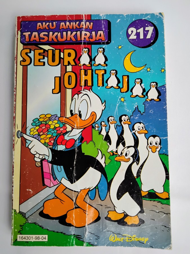 Seuraa johtajaa - Aku Ankka taskukirja 217