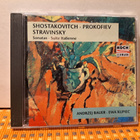Shostakovich,Prokofiev,Stravinsky:Cello&Piano-Bauer-KupiecCD - pikkukuva 1