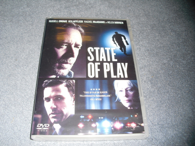 STATE OF PLAY (Russell Crowe) UUSI***