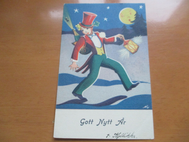 Einola Gott Nytt År KB 179/8  -1945