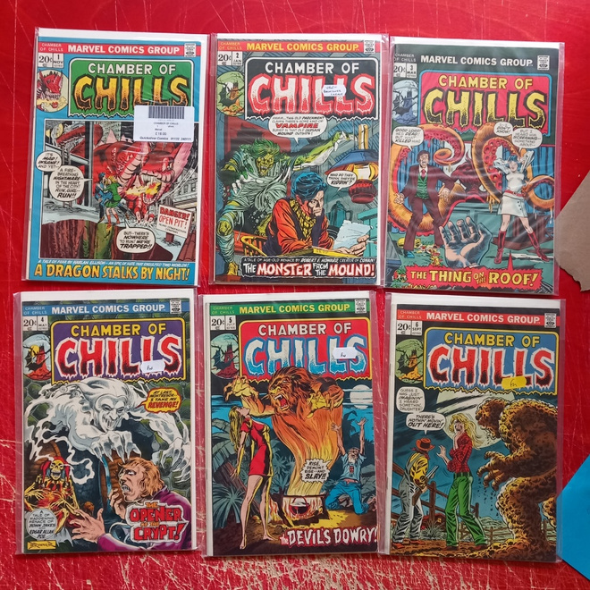 Chamber of chills setti , Marvel kauhua