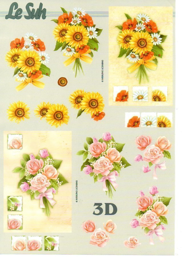3D "RUUSUT & KESÄKUKKAKIMPUT" /Le Suh