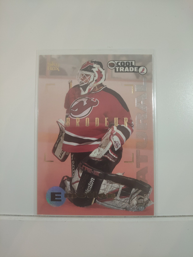 1995-96 NHL / NHLPA Cool Trade #18 Martin Brodeur Fleer