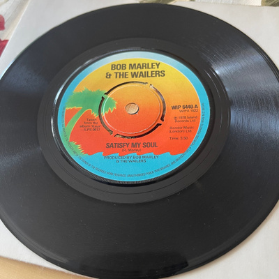 BOB MARLEY & THE WAILERS: Satisfy My Soul +1 * UK 1979