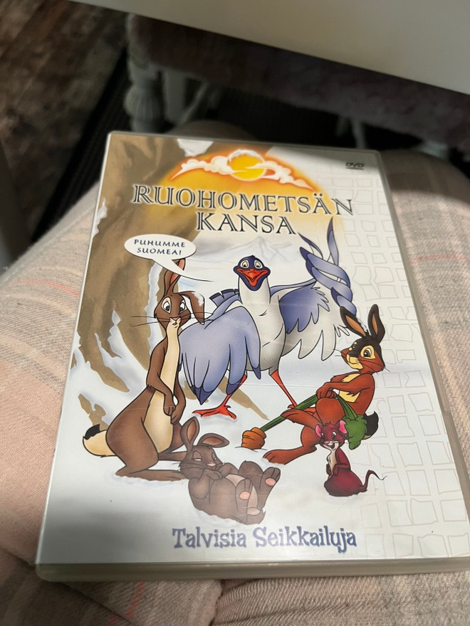 Ruohometsän Kansa Talvisia seikkailuja dvd.
