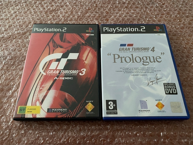 Playstation 2 / PS2 Gran Turismo 3 + GT4 Prologue