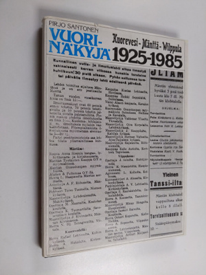 Pirjo Santonen : Vuorinäkyjä : Kuorevesi-Mänttä-Wilppula ...