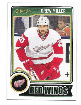 2014-15 OPC #383 Drew Miller Detroit Red Wings