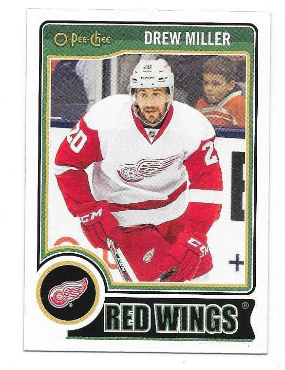 2014-15 OPC #383 Drew Miller Detroit Red Wings