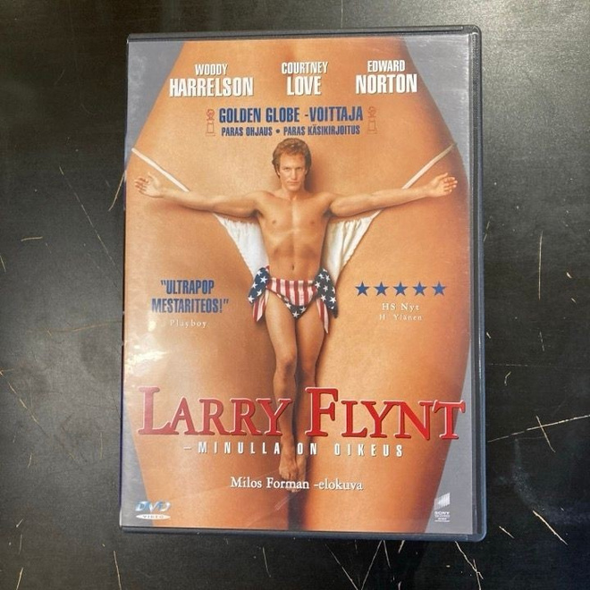 Larry Flynt - minulla on oikeus DVD