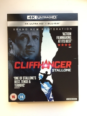 Cliffhanger (4K Ultra HD + Blu-ray) Sylvester Stallone (UUSI