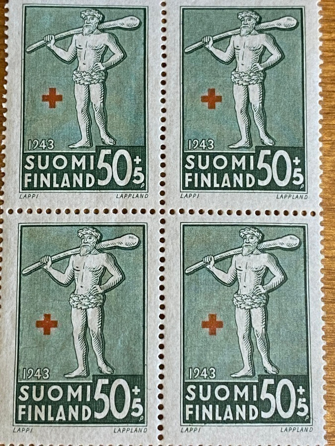 PR 1943 50PEN+5PEN NELIÖ**