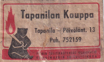 Tapanila, Tapanilan Kauppa , Päivöläntie 13  b570