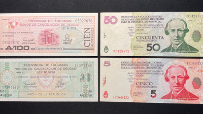 Argentinan provinssit Tucuman 4 kpl