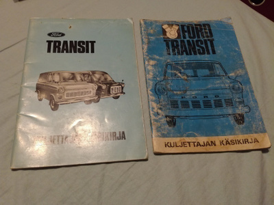 TRANSIT Kuljettajan käsikirja painettu 8/1965