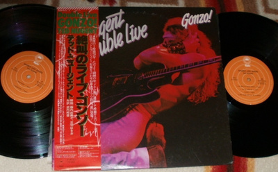 TED NUGENT ~ Double Live Gonzo! ~ 2 LP Japan