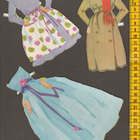 Paperinukke neito 1950-60-luku - pikkukuva 2