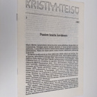 Kristiyhteisö 1/1983 : Passion kautta kevääseen - pikkukuva 1