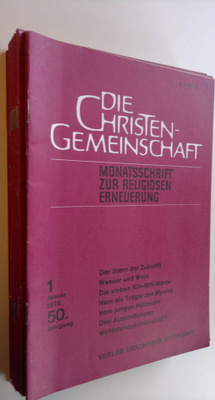 Die Christen-Gemeinschaft 1978 : Monatsschrift zur religi...