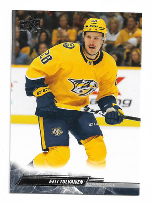 2022-23 Upper Deck#357 Eeli Tolvanen