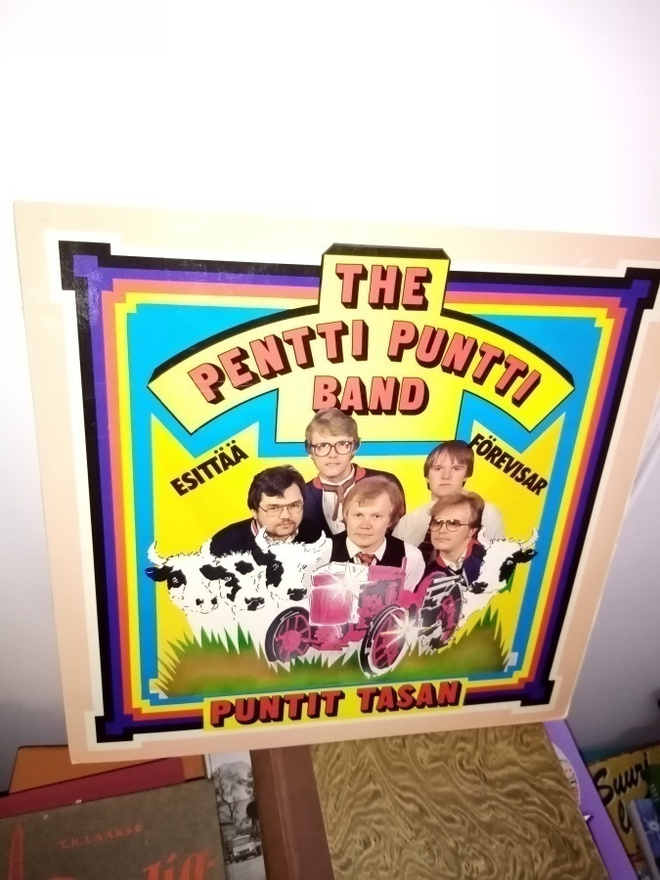 LP PENTTI PUNTTI BAND  :  PUNTIT TASAN ( SIS POSTIKULU )