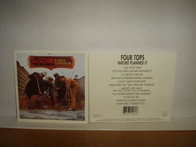 Four Tops CD Nature Planned It