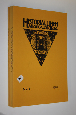 Historiallinen aikakauskirja nro 1-4/1988